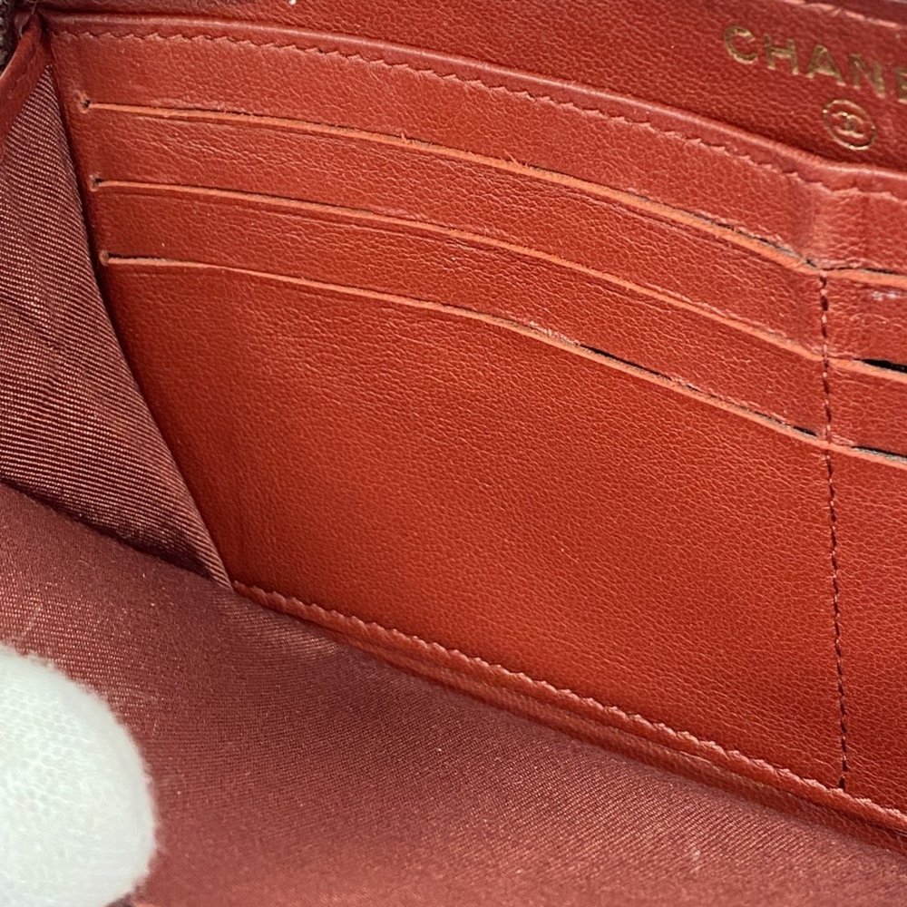 CHANEL Red Wallet - Picture 10 of 12